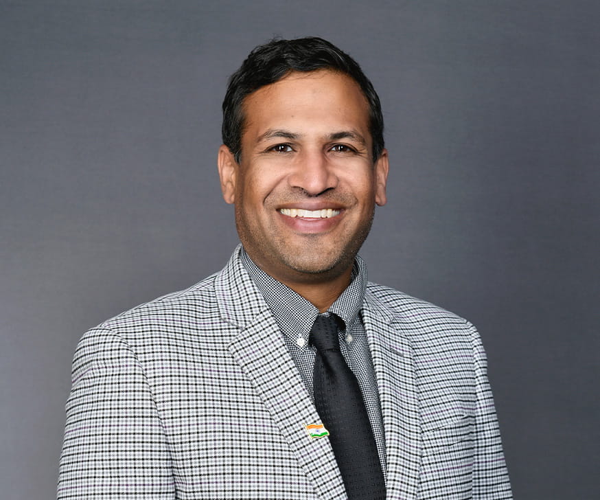 Portrait of Birju Shah, Faculty at the Kellogg School of Management